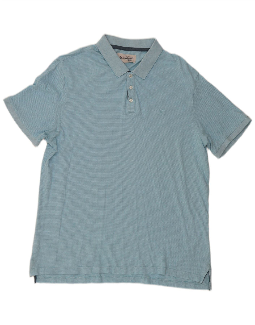 Polo Penguin para hombre 2XL Algodón azul