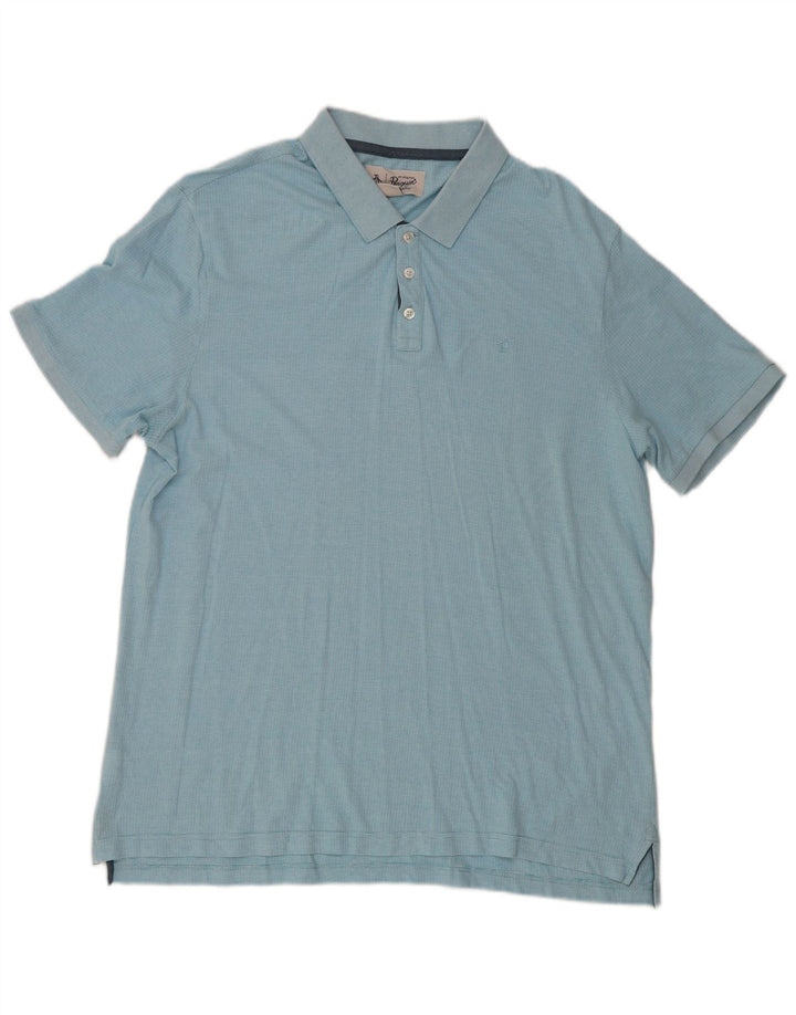 Polo Penguin para hombre 2XL Algodón azul