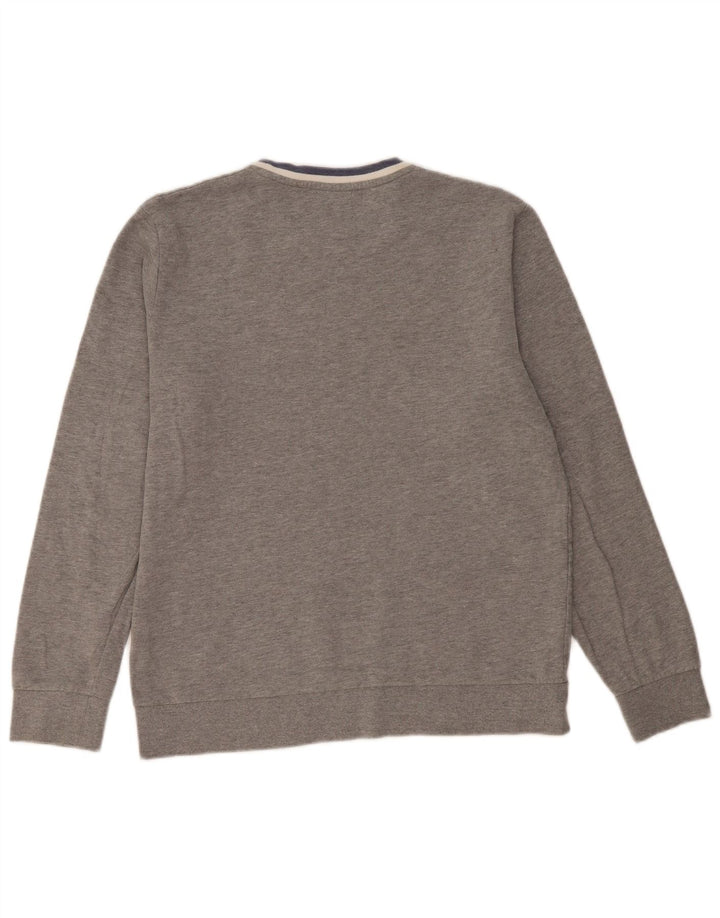 Jack & Jones Hombre Sudadera Jumper Large Gris Algodón
