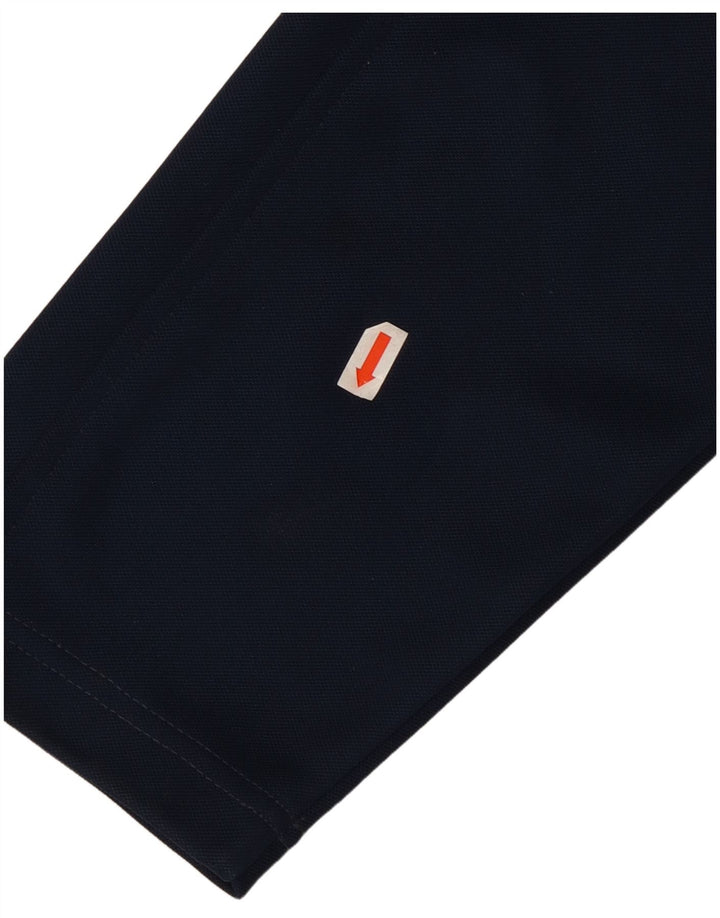 ADIDAS Chaqueta superior de chándal para mujer Reino Unido 46 Grande Azul marino Colorblock