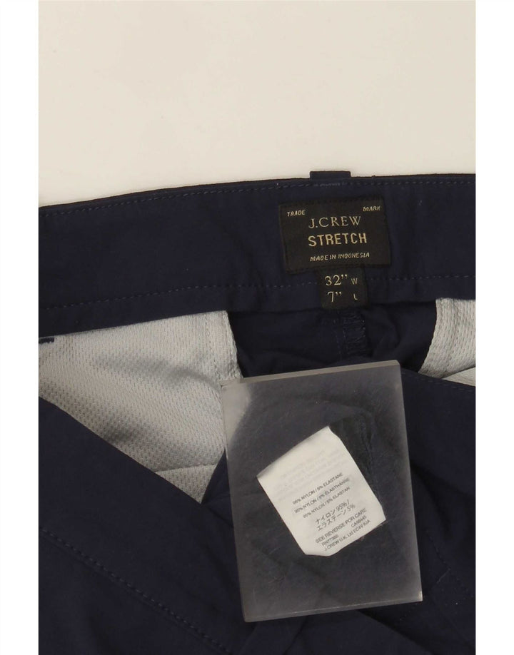 J. Crew Pantalones cortos chinos para hombre mediano W32 nailon azul marino
