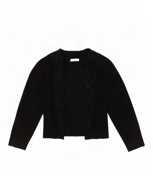 Calvin Klein Jersey Bolero para Mujer Reino Unido 14 Grande Rayón Negro