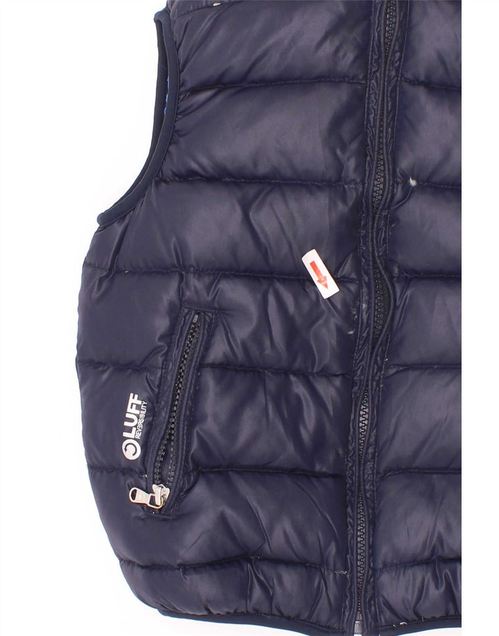 North Sails Chaleco acolchado reversible para niño 3-4 años Azul marino Poliéster