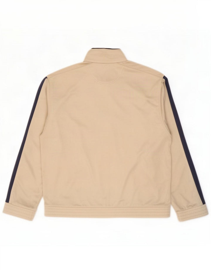 Chaqueta de chándal Lotto para hombre con bloques de color beige medio Poliéster