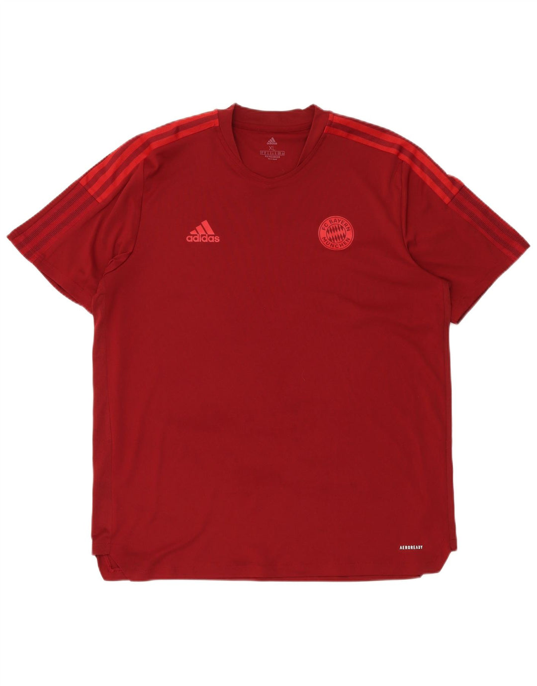 ADIDAS Hombre FC Bayern München Camiseta Top XL Burdeos Poliéster
