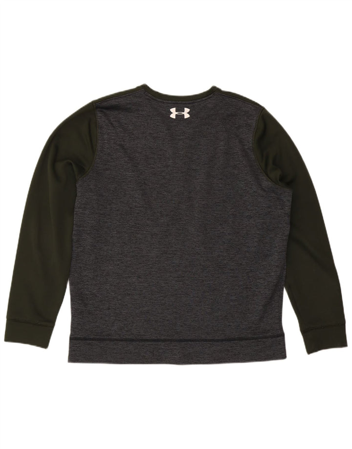 UNDER ARMOUR Sudadera Cold Gear para mujer, jersey, Reino Unido 16, grande, color caqui