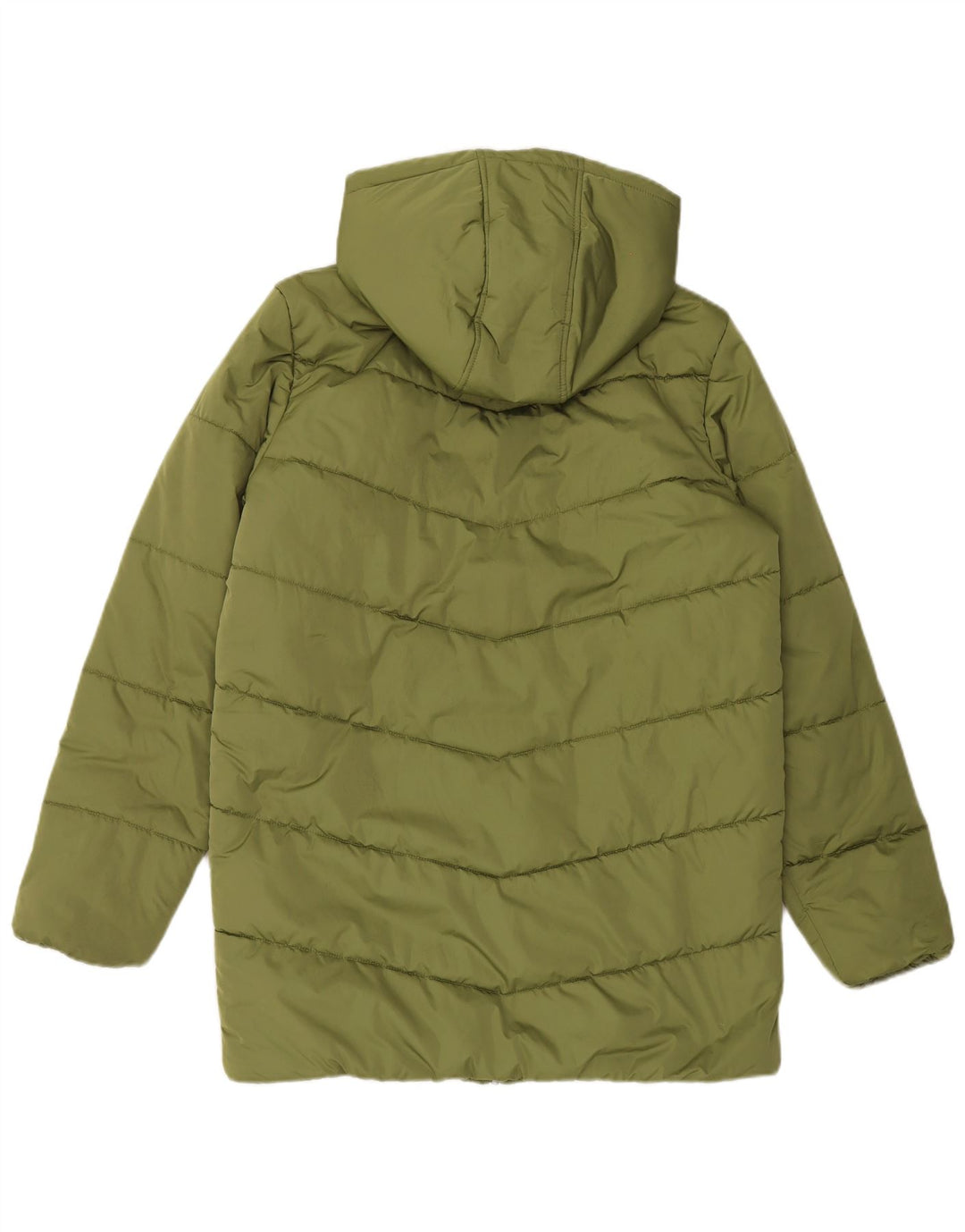Abrigo acolchado con capucha para mujer Vans UK 46 Large Green