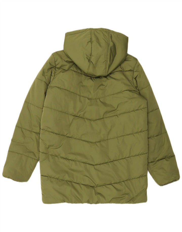 Abrigo acolchado con capucha para mujer Vans UK 46 Large Green
