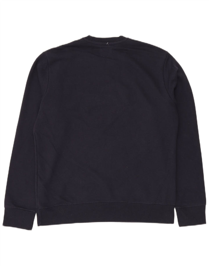 Champion Elite Graphic Sudadera Jumper para Hombre Algodón Negro Mediano