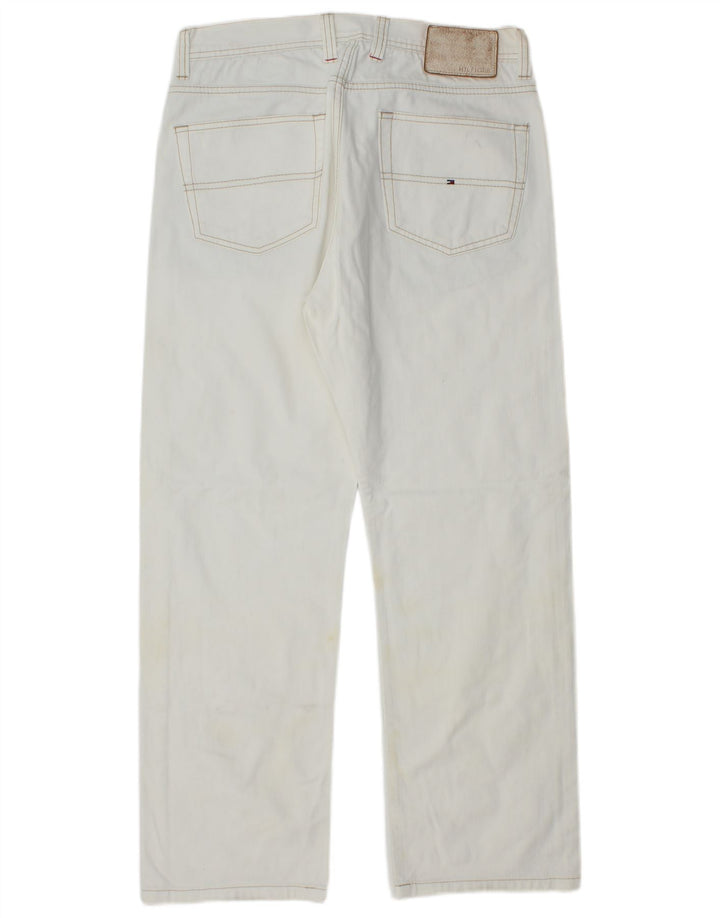 TOMMY HILFIGER Vaqueros rectos para hombre W34 L29 Algodón azul