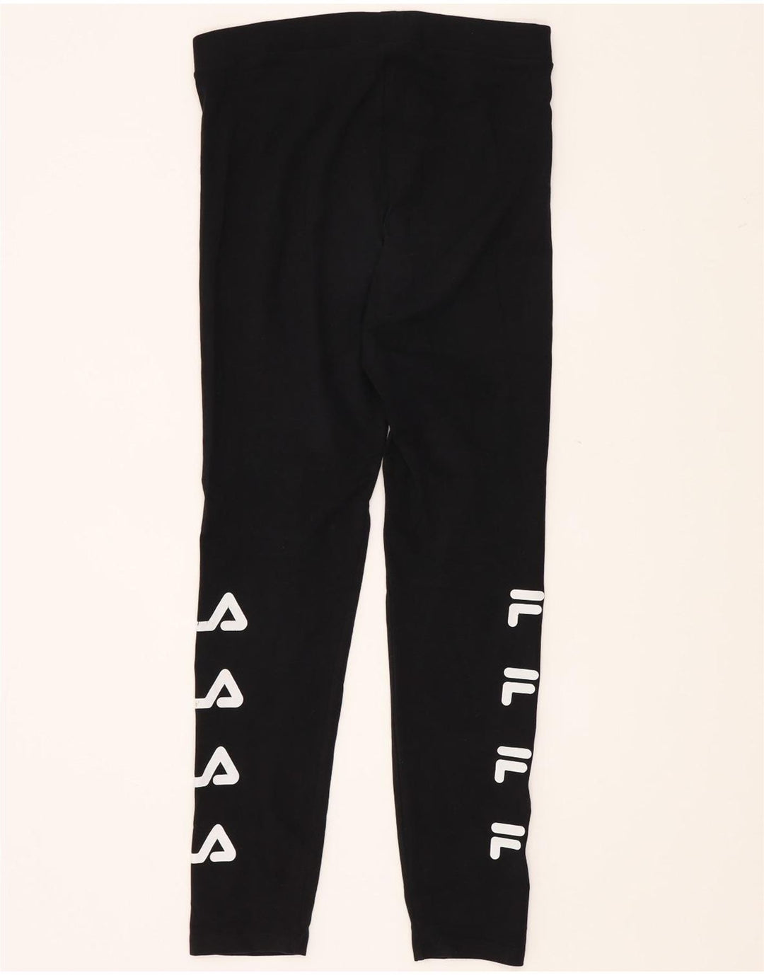 Fila Leggings gráficos para mujer Reino Unido 40 Mediano Algodón negro