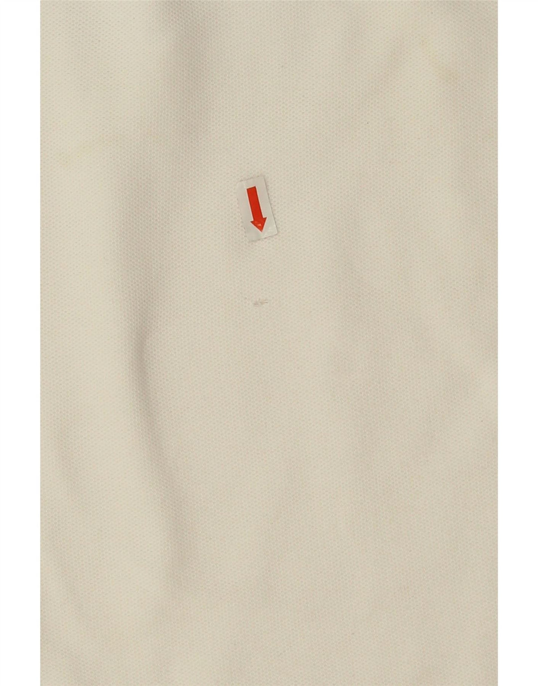 Slam Polo para hombre de algodón blanco grande