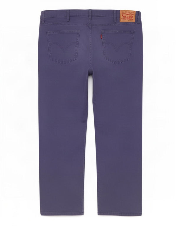 Levi's Mens 514 Pantalones Casuales Rectos W40 L30 Algodón Púrpura
