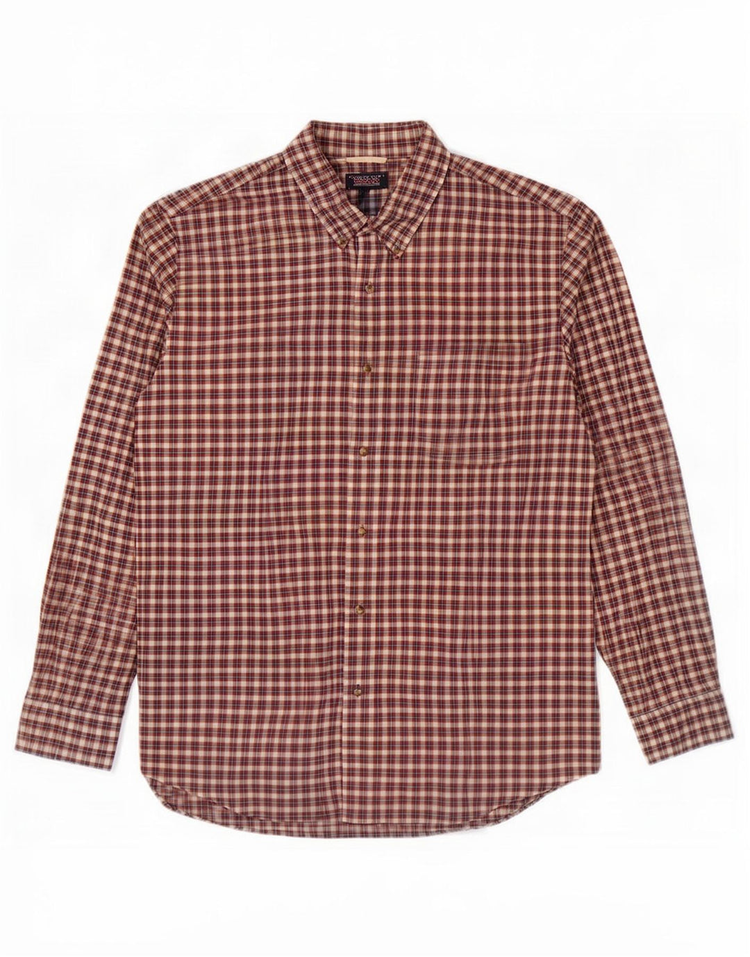 Chaps Camisa para hombre 2XL Algodón a cuadros rojos