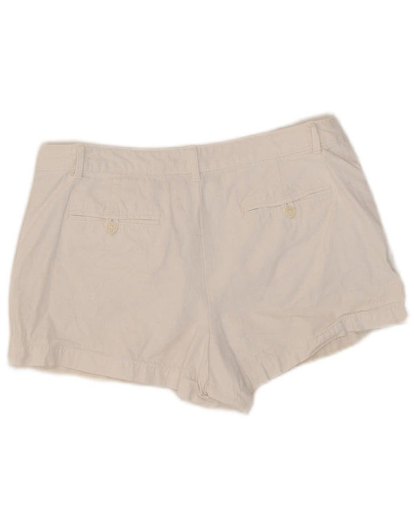 Gap Pantalones calientes para mujer US 10 Large W32 Algodón blanco