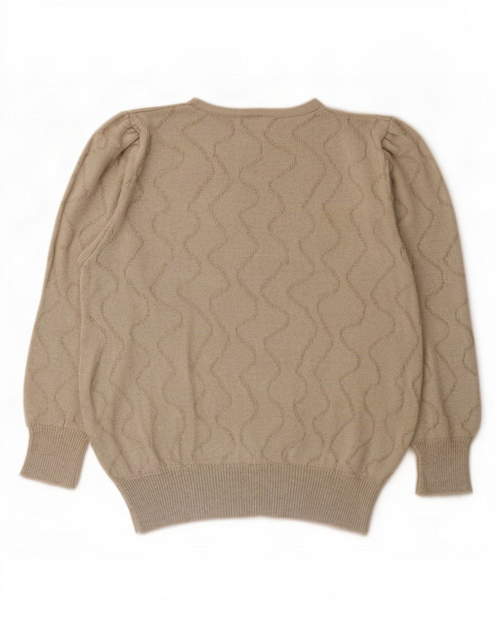 Rabe Jersey gráfico con cuello redondo para mujer EU 38 Gris medio a rayas