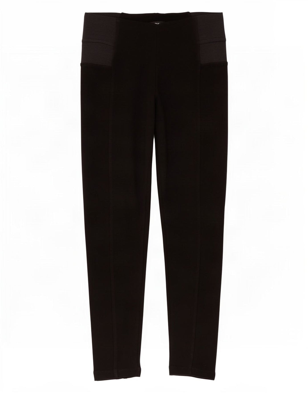 Zara Mujer Leggings Crop Mediano Negro