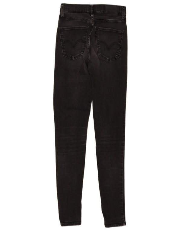 Vaqueros Levi's Mile High Super Skinny para mujer W26 L30 Negro
