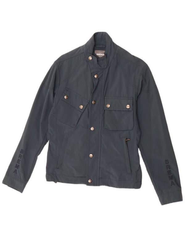 Brema Chaqueta utilitaria gráfica para hombre IT 48 Medium Azul marino Poliamida