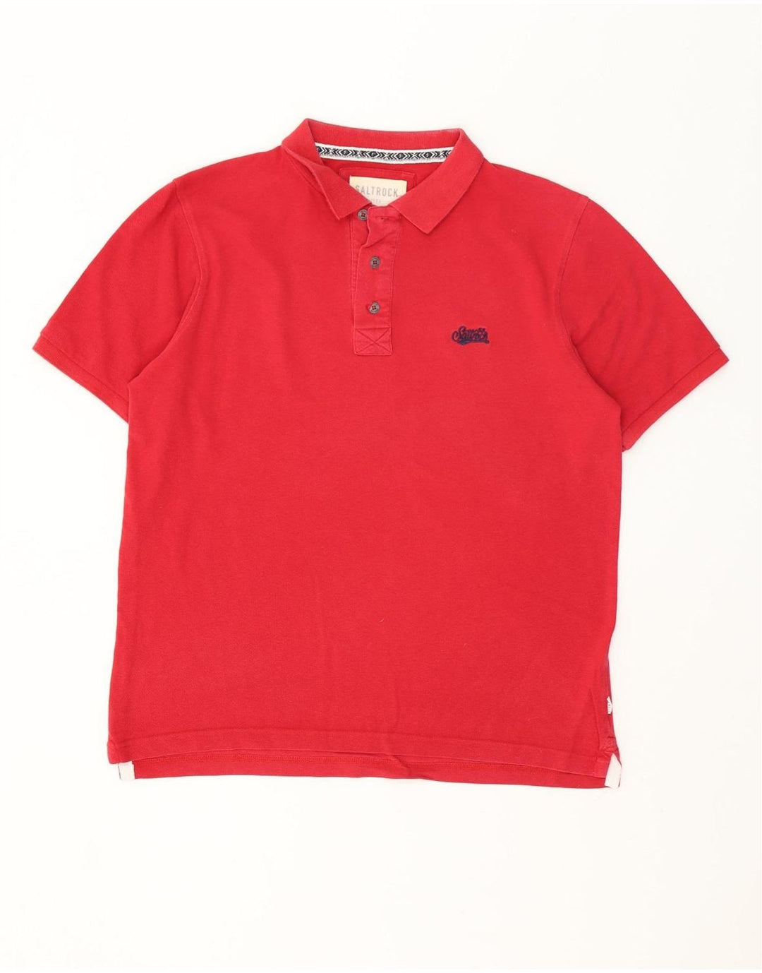 Polo Saltrock Hombre Algodón Rojo Medio