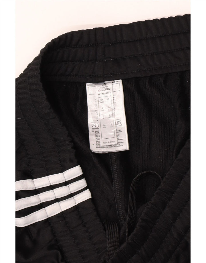 Adidas Pantalones de chándal para hombre Joggers UK 44/46 Large Negro Poliéster