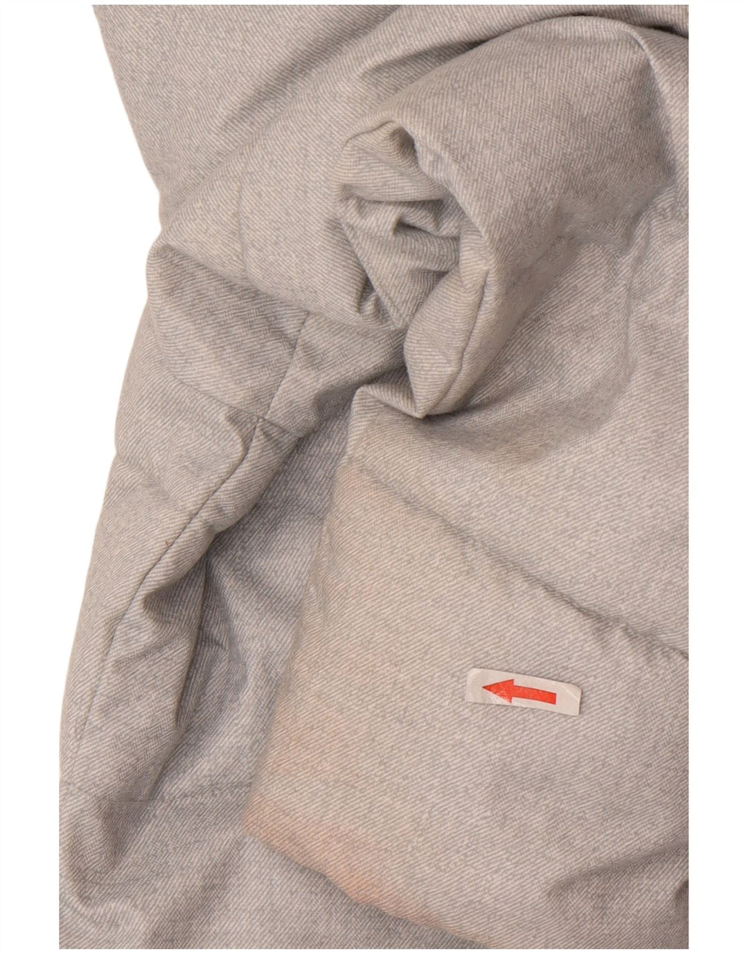 Barbour Abrigo acolchado con capucha para mujer UK 46 Poliéster gris grande