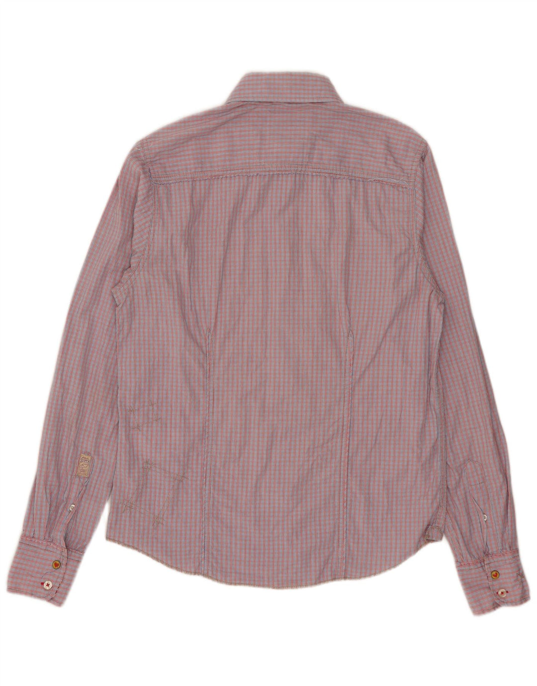 Camisa Scotch & Soda Hombre Small Red Check Algodón