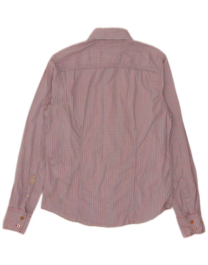 Camisa Scotch & Soda Hombre Small Red Check Algodón