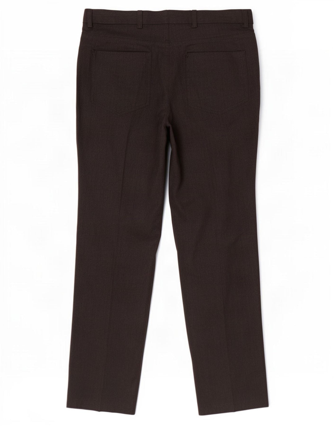 Marks & Spencer Pantalón de traje ajustado para hombre W34 L31 Poliéster negro