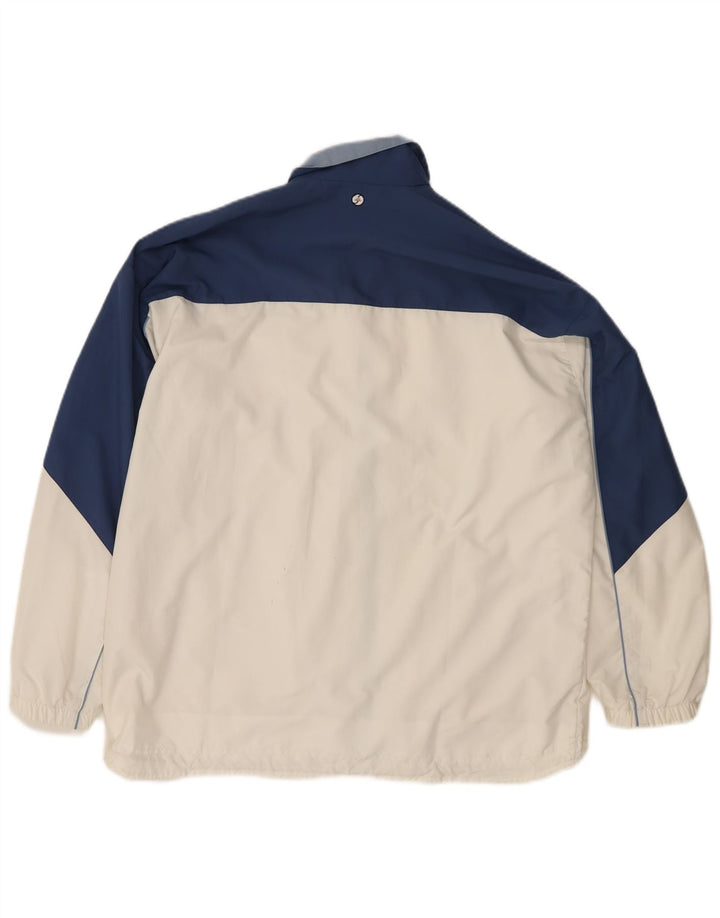 Adidas - Chaqueta de chándal extragrande para mujer, talla 40, talla grande, color blanco