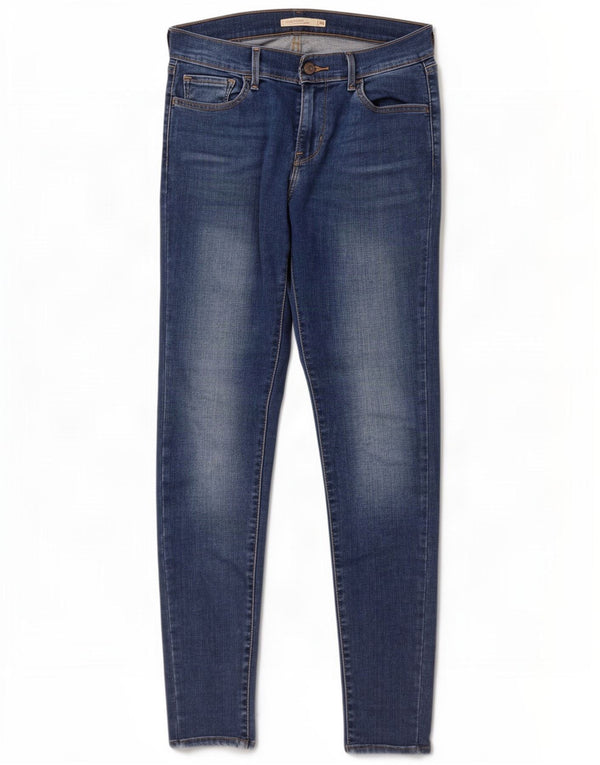 Vaqueros Levi's 710 Super Skinny para mujer W28 L32 Algodón azul