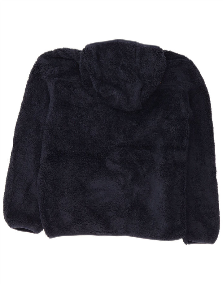 EDDIE BAUER Chaqueta Polar con Capucha Niño 15-16 Años XL Azul Marino Poliéster