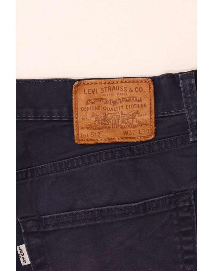 Vaqueros Levi's 512 Slim Tapered para hombre W32 L30 Azul marino