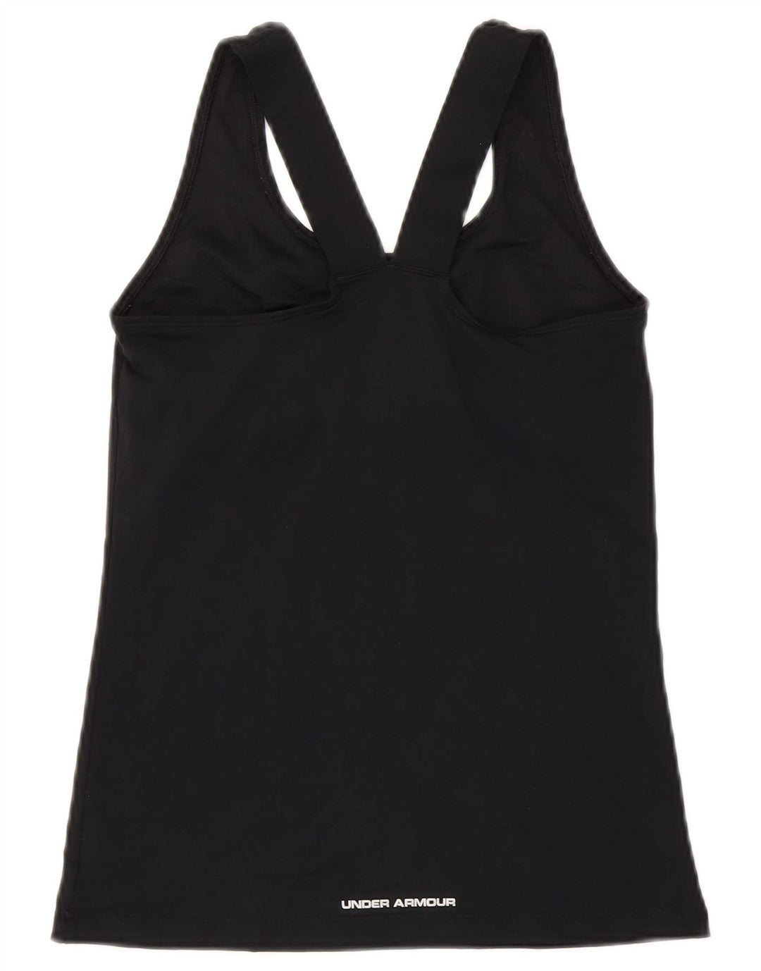 Under Armour Camiseta sin mangas Heat Gear para mujer UK 8 Small Poliéster negro