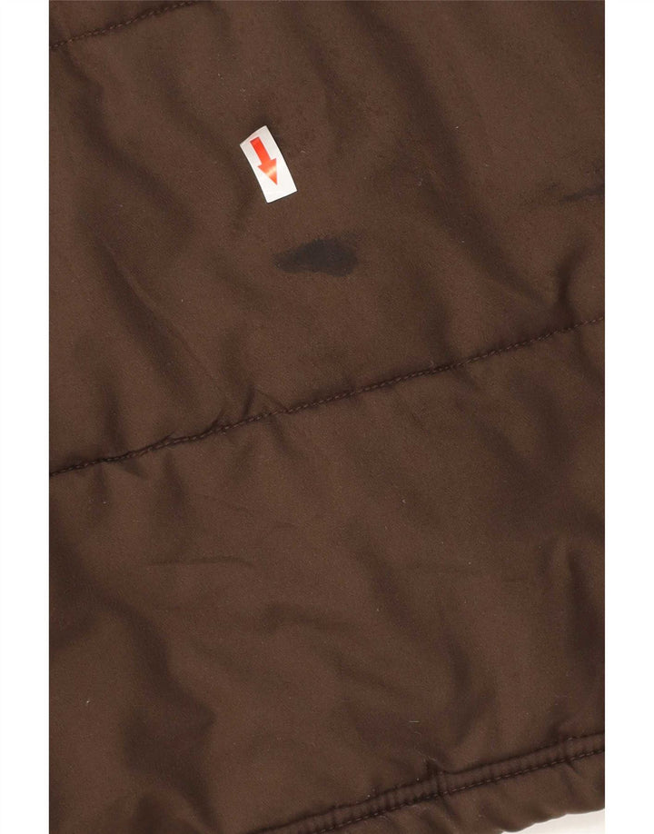 Puma Chaqueta acolchada para hombre UK 40 Large Brown