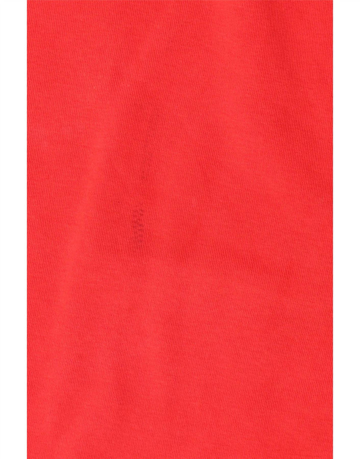 Marks & Spencer - Sudadera extragrande para mujer, talla 10, algodón rojo pequeño