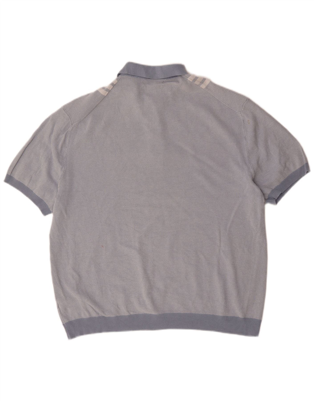 Marks & Spencer Polo para hombre 2XL Algodón a rayas azules