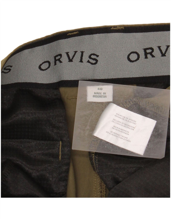 ORVIS Pantalones cortos cargo para hombre W40 XL Nylon caqui