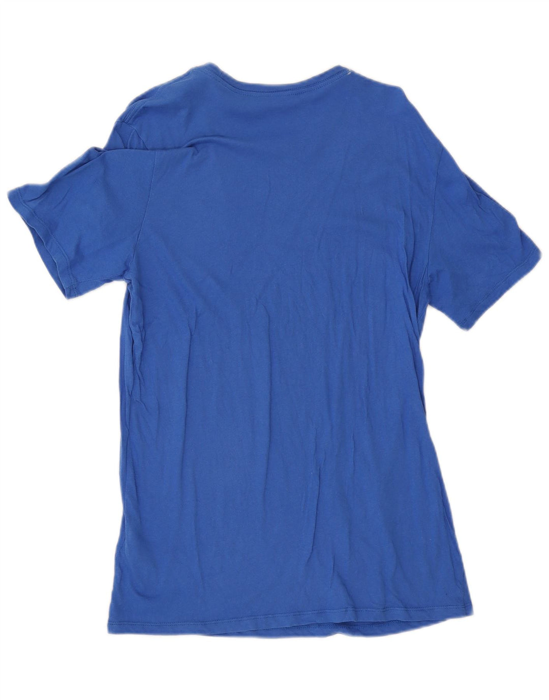 Nike Camiseta de corte atlético para hombre, talla grande, algodón azul