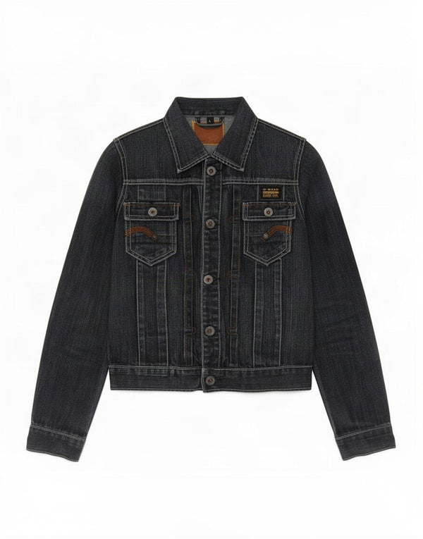 G-Star Chaqueta Vaquera para Mujer UK 44 Grande Azul Marino