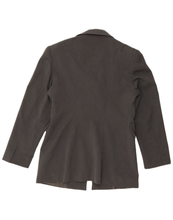 Sportstaff Chaqueta Blazer De Doble Botonadura Para Mujer IT 48 XL Poliamida Gris