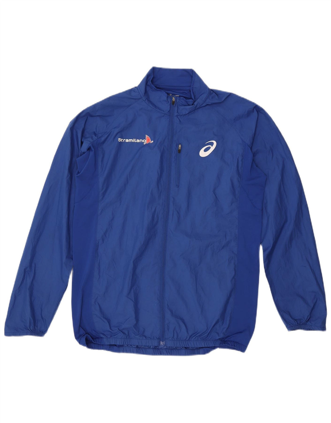 Asics Hombre Chándal Top Chaqueta Grande Azul Poliéster