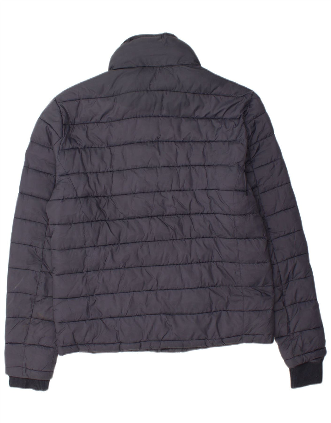 SUPERDRY Chaqueta acolchada para hombre ES 38 Medium Azul marino Nylon