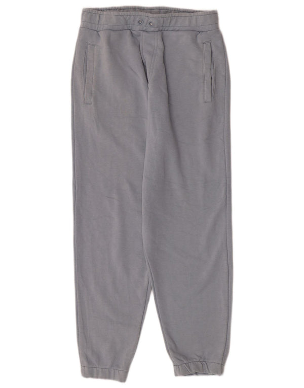 Zara Mujer Pantalones De Chándal Joggers UK 42 Algodón Azul Medio