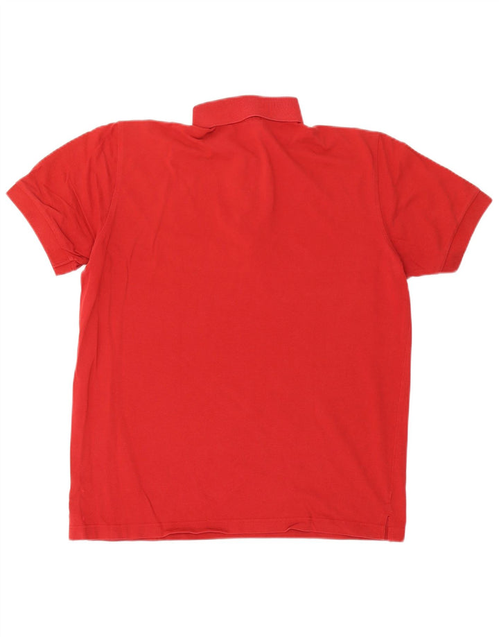 Polo Hugo Boss Hombre Algodón Rojo Medio