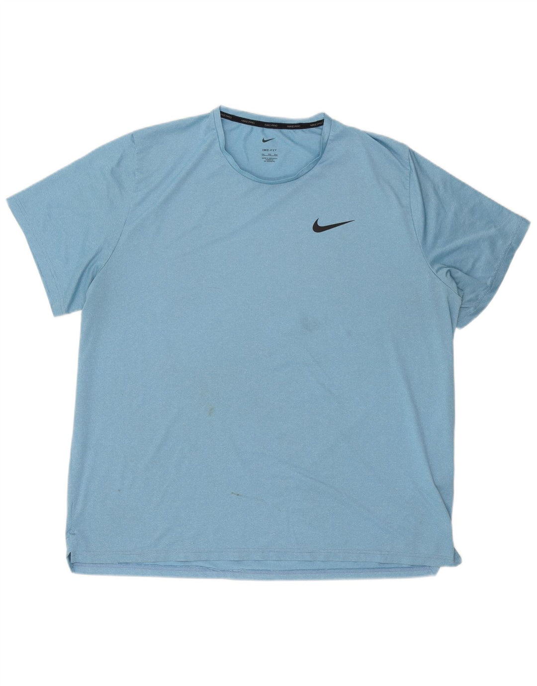 Nike Camiseta Dri Fit para hombre Top 2XL Poliéster azul