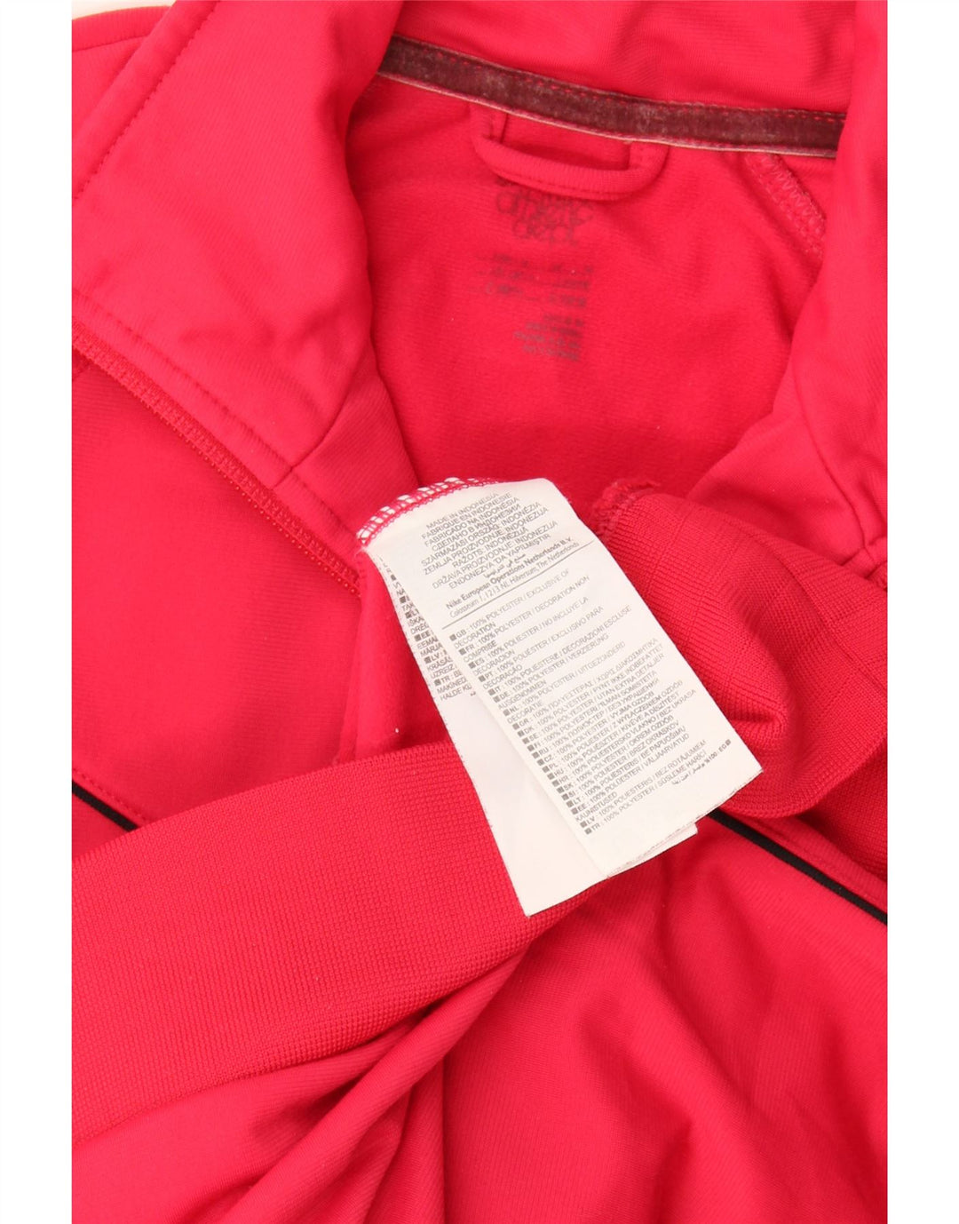 Nike - Chaqueta de chándal para mujer, talla 40, poliéster rosa medio