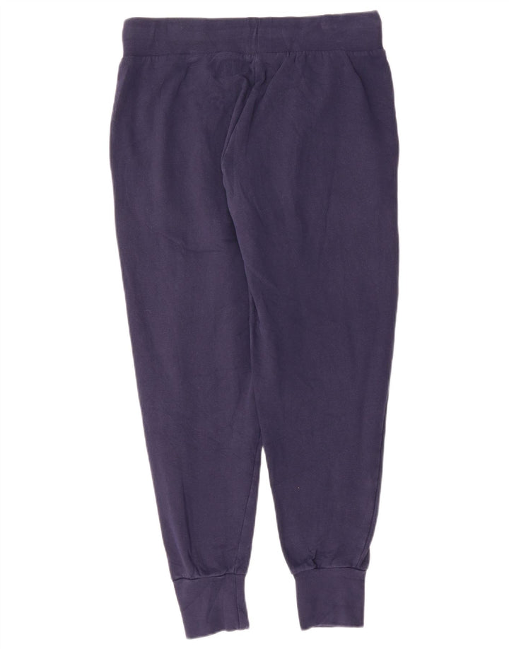 KAPPA Pantalones de chándal para mujer Joggers UK 14 Medium Azul marino Algodón