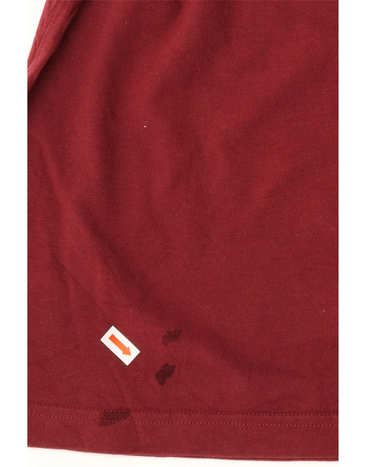 Calvin Klein - Camiseta gráfica para hombre, parte superior de algodón rojo mediano