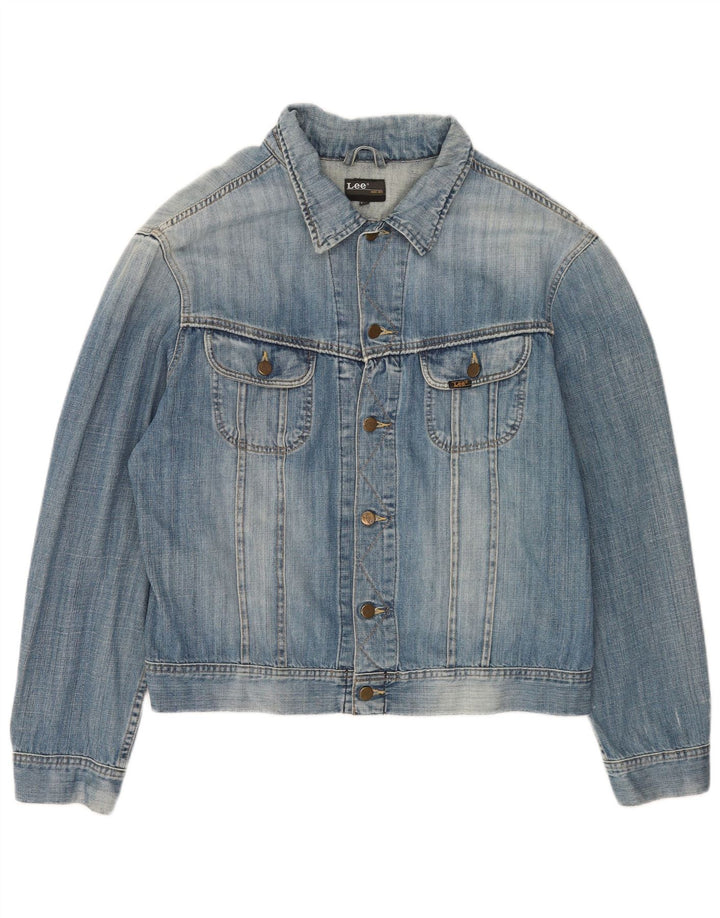 Lee Chaqueta vaquera para hombre UK 44 2XL Algodón azul